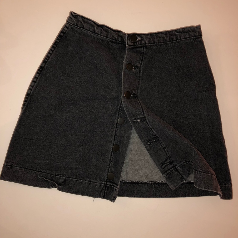 American Apparel Jean Skirt